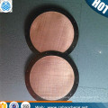 Factory price 3" 3.5" 60 micron stainless steel/bronze coffee filter disc for aeropress